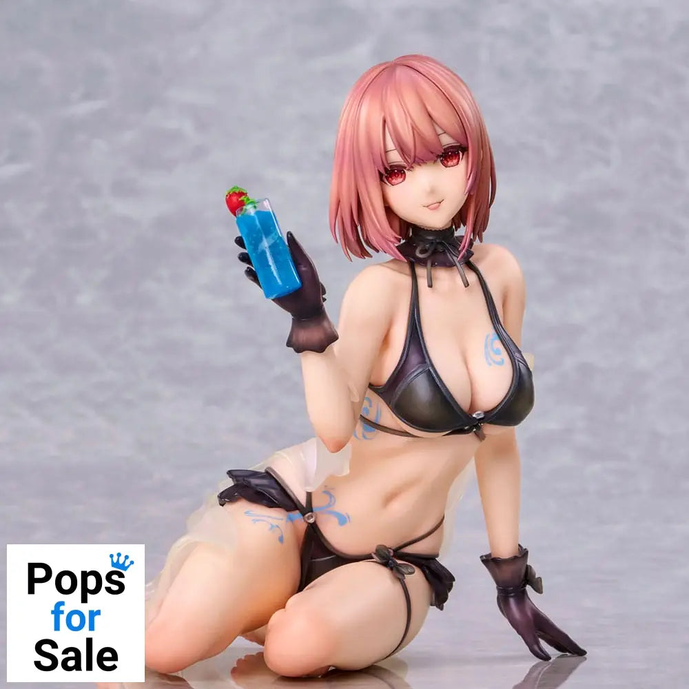 Original Character PVC Statue necömi Illustration One more drink for the vacation 13 cm