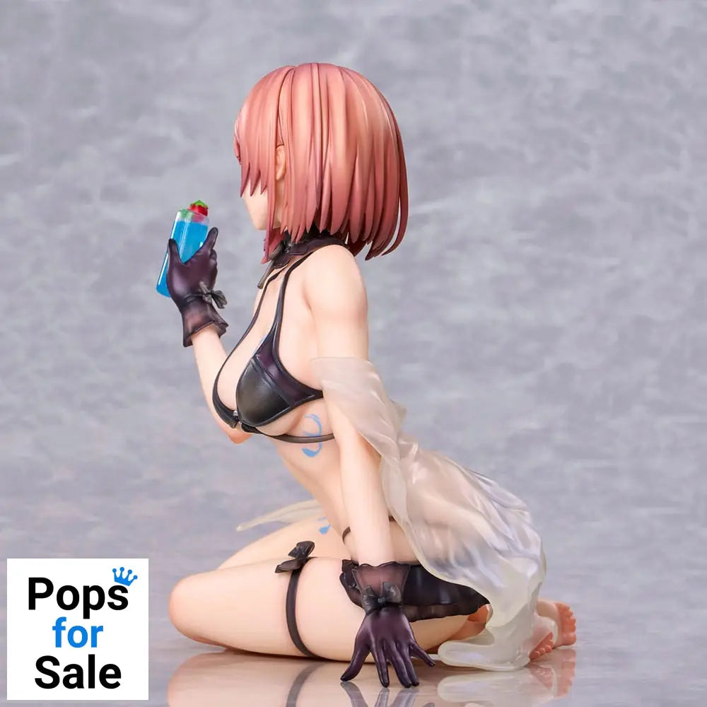 Original Character PVC Statue necömi Illustration One more drink for the vacation 13 cm