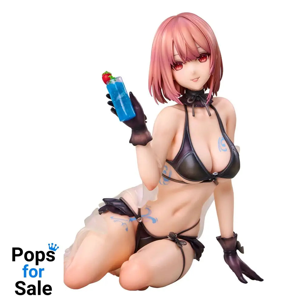 Original Character PVC Statue necömi Illustration One more drink for the vacation 13 cm