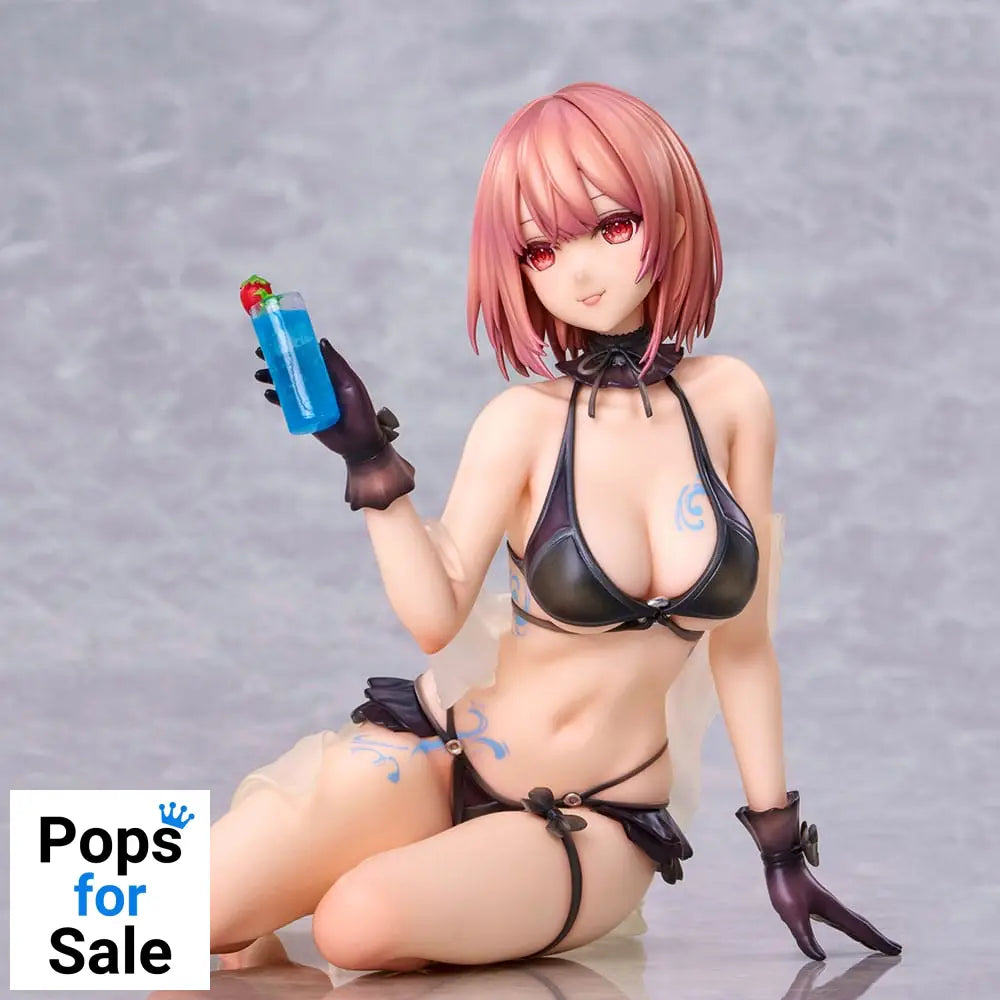 Original Character PVC Statue necömi Illustration One more drink for the vacation 13 cm
