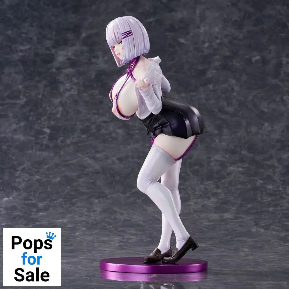 Original Character PVC Statue Silver-haired girl Illustration by Mitsudoue 25 cm
