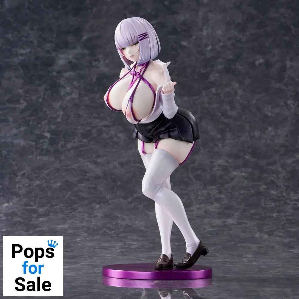 Original Character PVC Statue Silver-haired girl Illustration by Mitsudoue 25 cm