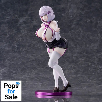 Original Character PVC Statue Silver-haired girl Illustration by Mitsudoue 25 cm