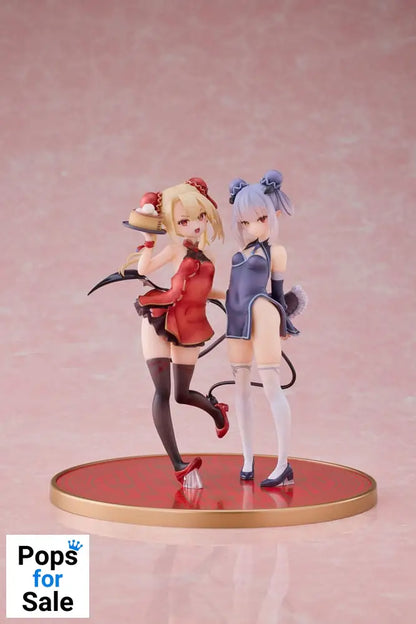 Original Character PVC Statues 1/8 Tamano Kedama Tiffany & Chloe 16 cm Statues