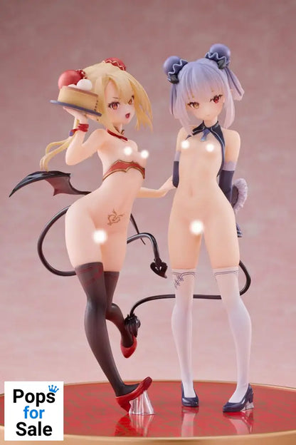 Original Character PVC Statues 1/8 Tamano Kedama Tiffany & Chloe 16 cm Statues