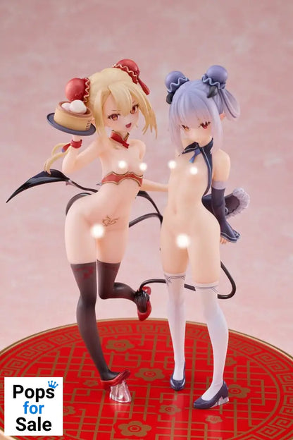 Original Character PVC Statues 1/8 Tamano Kedama Tiffany & Chloe 16 cm