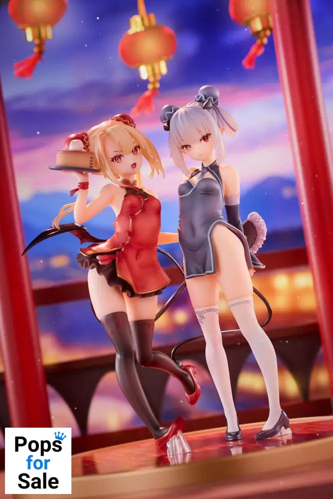 Original Character PVC Statues 1/8 Tamano Kedama Tiffany & Chloe 16 cm