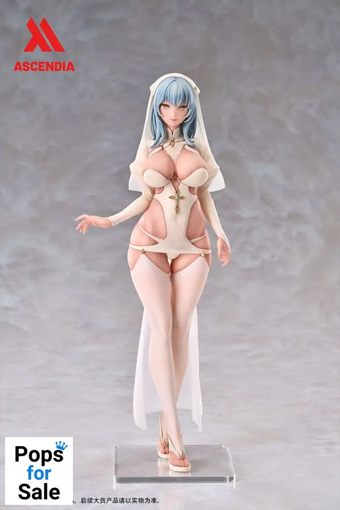 Original Character PVC Statues 2-Pack 1/6 Lily Nun & Emily Nurse Illustration by Chowbie 26 cm