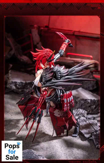 Original Character Seamless Action Figure 1/9 Wolf-Mastiff Force Karas Samurai 20 cm