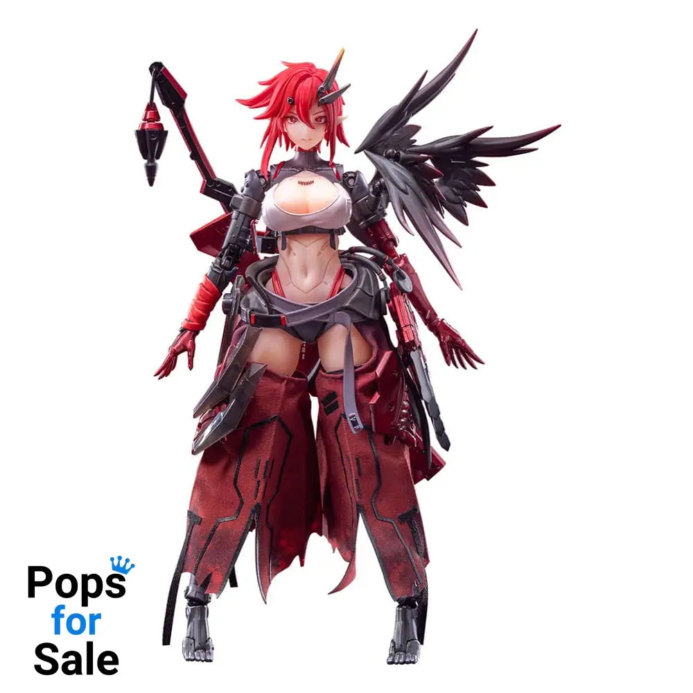 Original Character Seamless Action Figure 1/9 Wolf-Mastiff Force Karas Samurai 20 cm