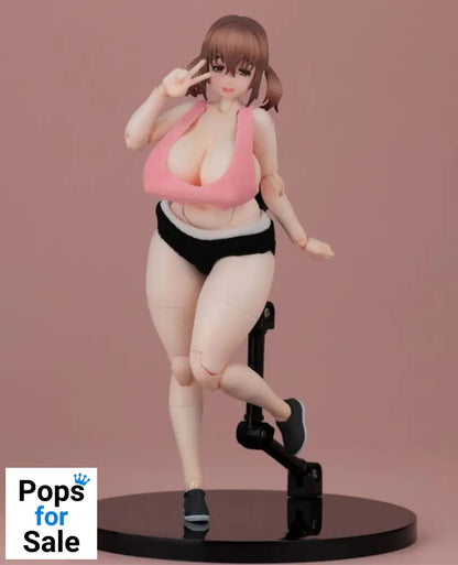 Original Character Second Axe Hentai Action Series Action Figure Nagachichi Nagai-san 14 cm