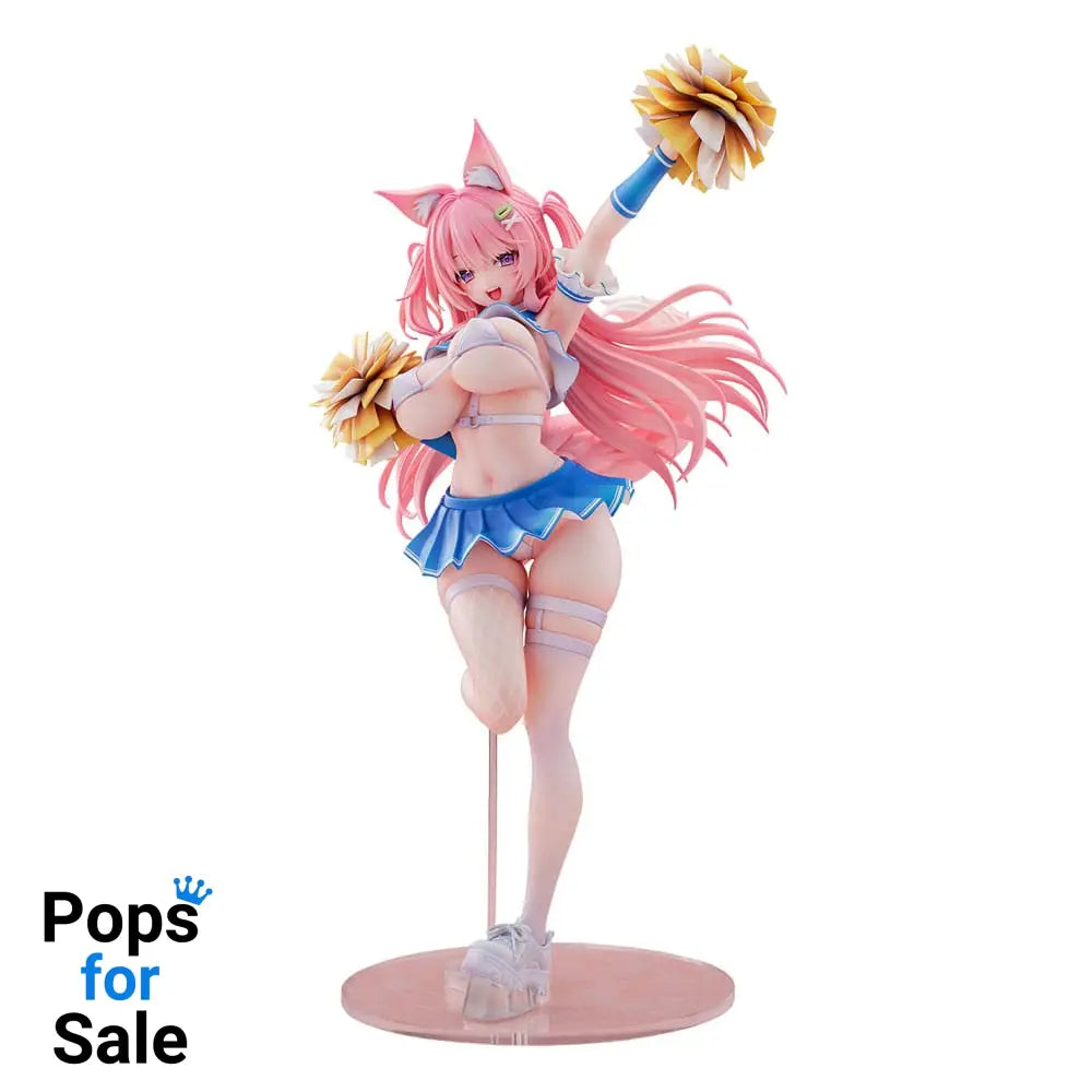 Original Character Statue 1/5 Kemomimi Cheer Girl illustration by Yatanuki Kei 35 cm