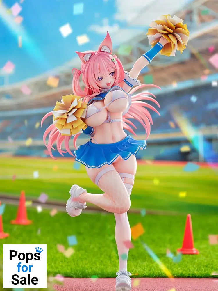 Original Character Statue 1/5 Kemomimi Cheer Girl illustration by Yatanuki Kei 35 cm