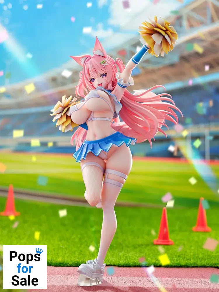 Original Character Statue 1/5 Kemomimi Cheer Girl illustration by Yatanuki Kei 35 cm