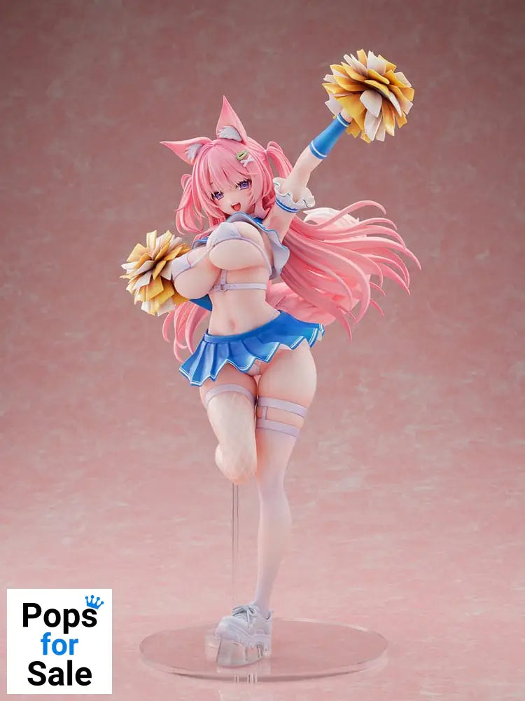 Original Character Statue 1/5 Kemomimi Cheer Girl illustration by Yatanuki Kei DX Version 35 cm