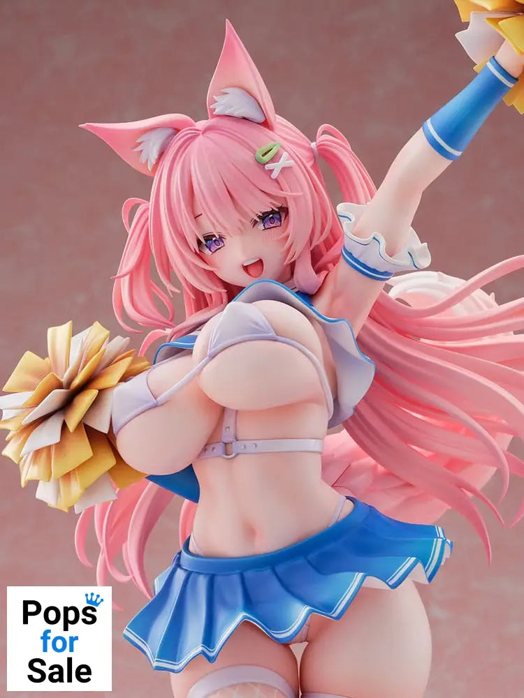 Original Character Statue 1/5 Kemomimi Cheer Girl illustration by Yatanuki Kei DX Version 35 cm