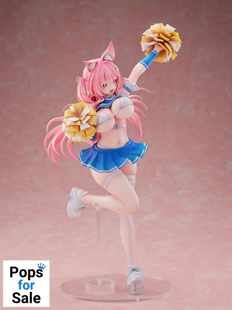 Original Character Statue 1/5 Kemomimi Cheer Girl illustration by Yatanuki Kei DX Version 35 cm