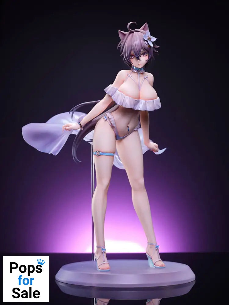 Original Character Statue 1/6 Cat-like Girlfriend Evangeline 28 cm