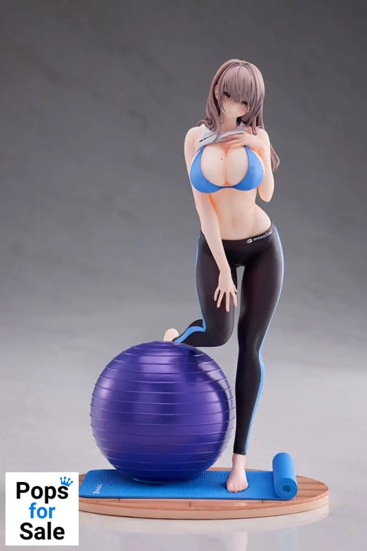 Original Character Statue 1/6 Exercise Girl Aoi 28 cm