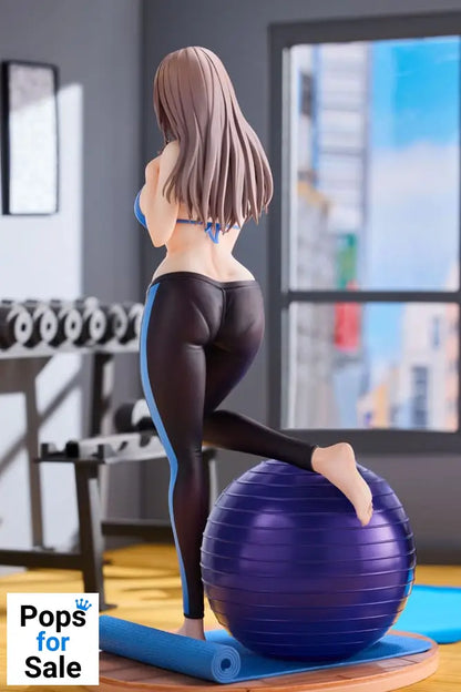 Original Character Statue 1/6 Exercise Girl Aoi 28 cm