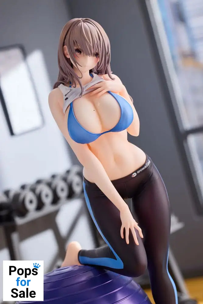 Original Character Statue 1/6 Exercise Girl Aoi 28 cm