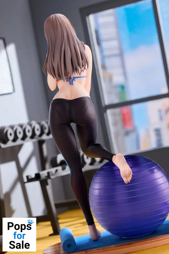Original Character Statue 1/6 Exercise Girl Aoi 28 cm
