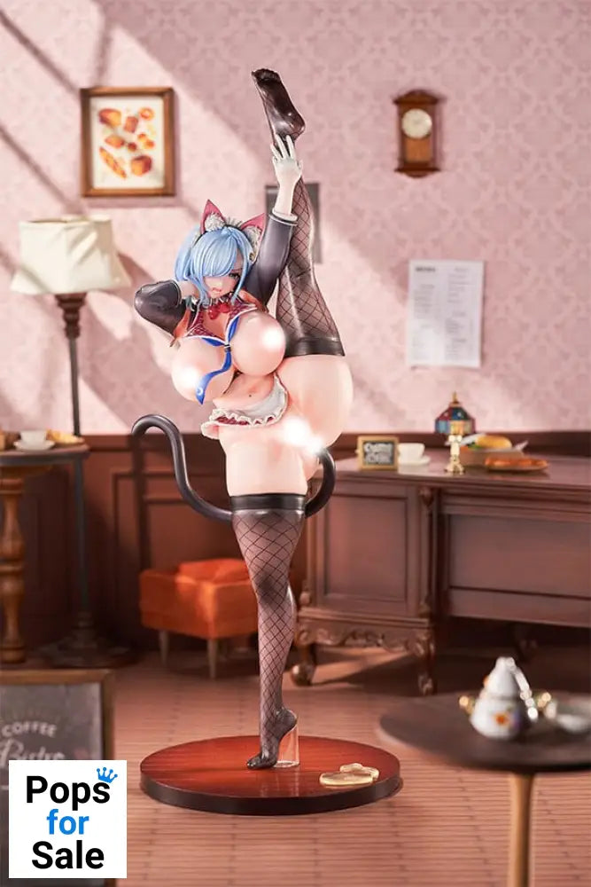 Original Character Statue 1/6 Lewd Girl Y-shaped Balance - Aoi Futatsuki Tapestry Set Edition 38 cm Statues