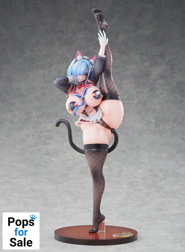 Original Character Statue 1/6 Lewd Girl Y-shaped Balance - Aoi Futatsuki Tapestry Set Edition 38 cm Statues