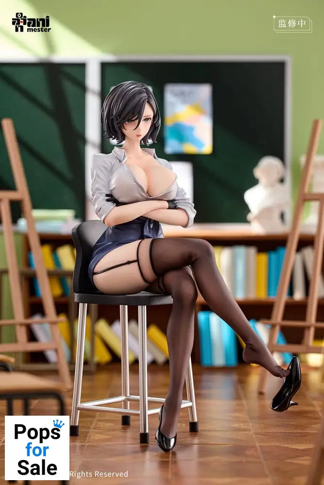 Original Character Statue 1/6 Rumi After-School Art Instruction 22 cm