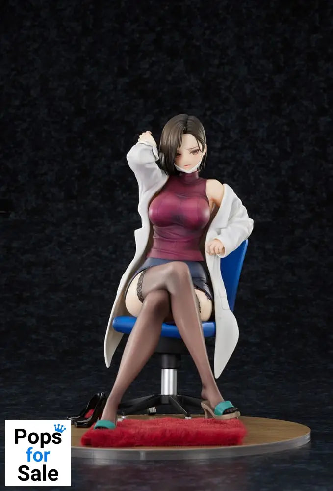 Original Character Statue 1/6 The Sulky School Nurse Illustrated by Keso Shirou 22 cm