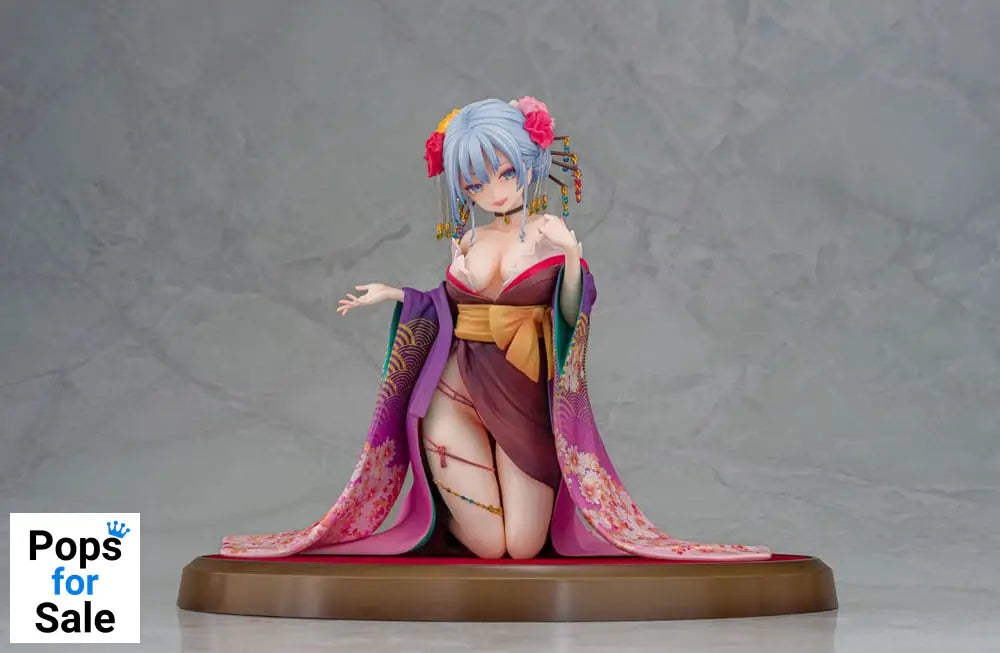 Original Character Statue 1/7 Shujuu Ecstasy Shion Oiran Ver. 15 cm