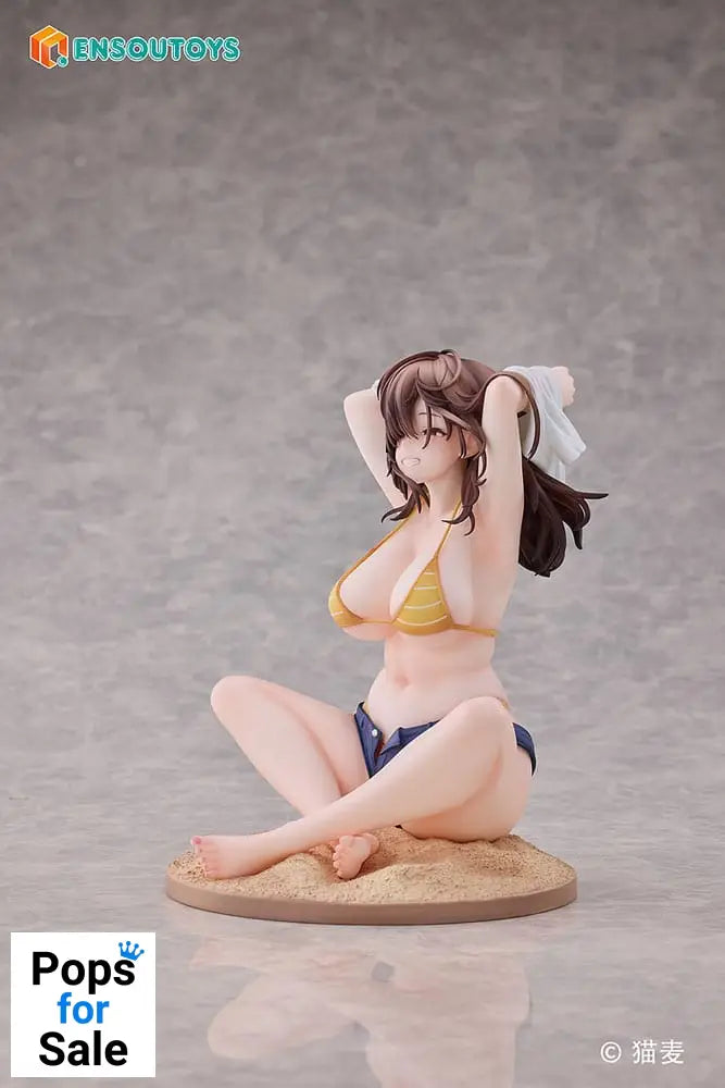 Original Character Statue Danjo no Yujo ga Seiritsu Dekinai Type no Onna Tomodachi 15 cm