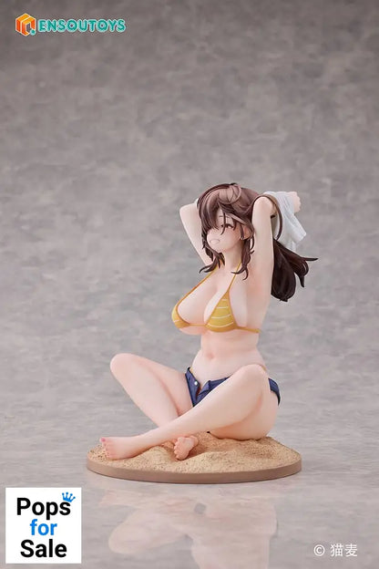 Original Character Statue Danjo no Yujo ga Seiritsu Dekinai Type no Onna Tomodachi 15 cm