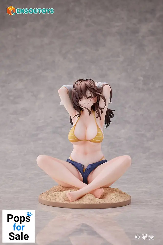Original Character Statue Danjo no Yujo ga Seiritsu Dekinai Type no Onna Tomodachi 15 cm