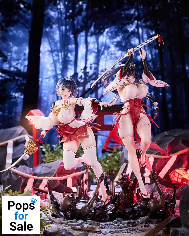 Original Character Statues 2-Pack 1/6 Sakuya Todo & Iori Todo