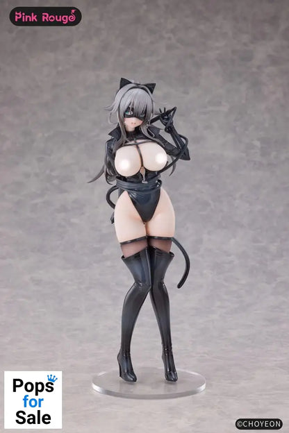 Original Character Tmano PVC Figures 2-Pack 1/6 Cat Woman Happy-chan DX Ver. 27 cm