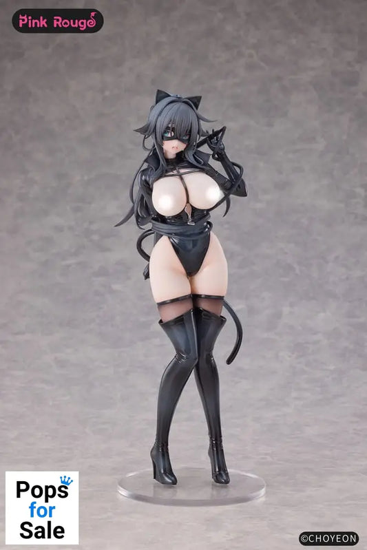Original Character Tmano PVC Figures 2-Pack 1/6 Cat Woman Happy-chan DX Ver. 27 cm