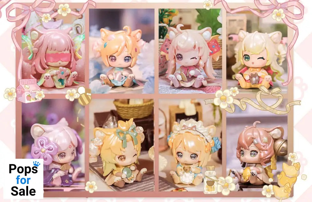 Original Character Trading Figures Cat Nizizi-Kitten Agency 7 cm Assortment (8) Mini-figures