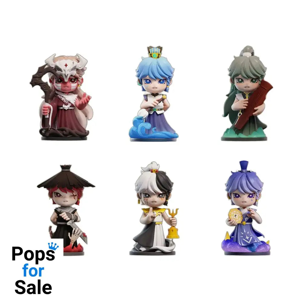 Original Character Trading Figures Huozai Wusheng Group Portrait Series 8 cm Assortment (6) Mini-figures
