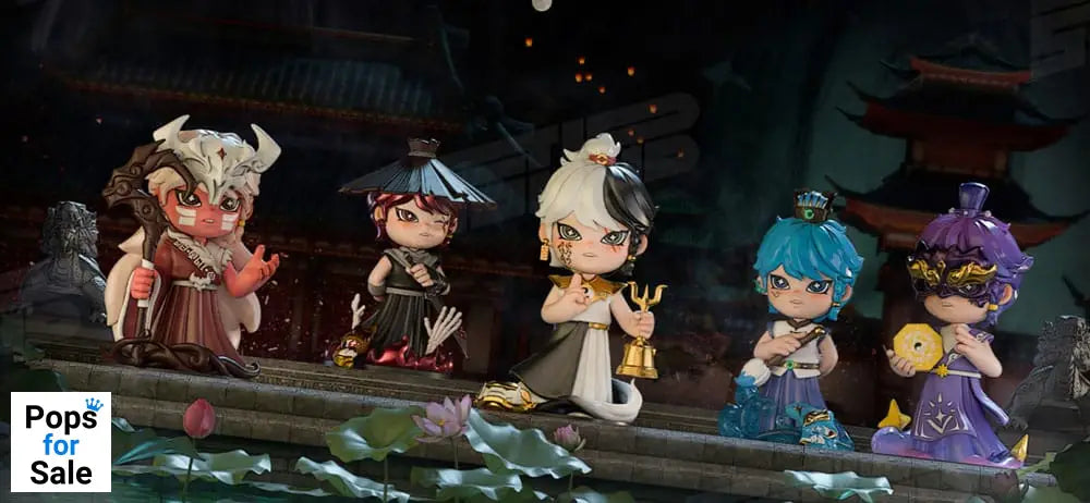 Original Character Trading Figures Huozai Wusheng Group Portrait Series 8 cm Assortment (6)