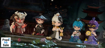 Original Character Trading Figures Huozai Wusheng Group Portrait Series 8 cm Assortment (6)