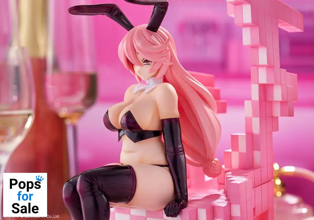 Original Character Trick Bunnies PVC Statue 1/7 Sitting Bunny Illustration by Kafun 24 cm