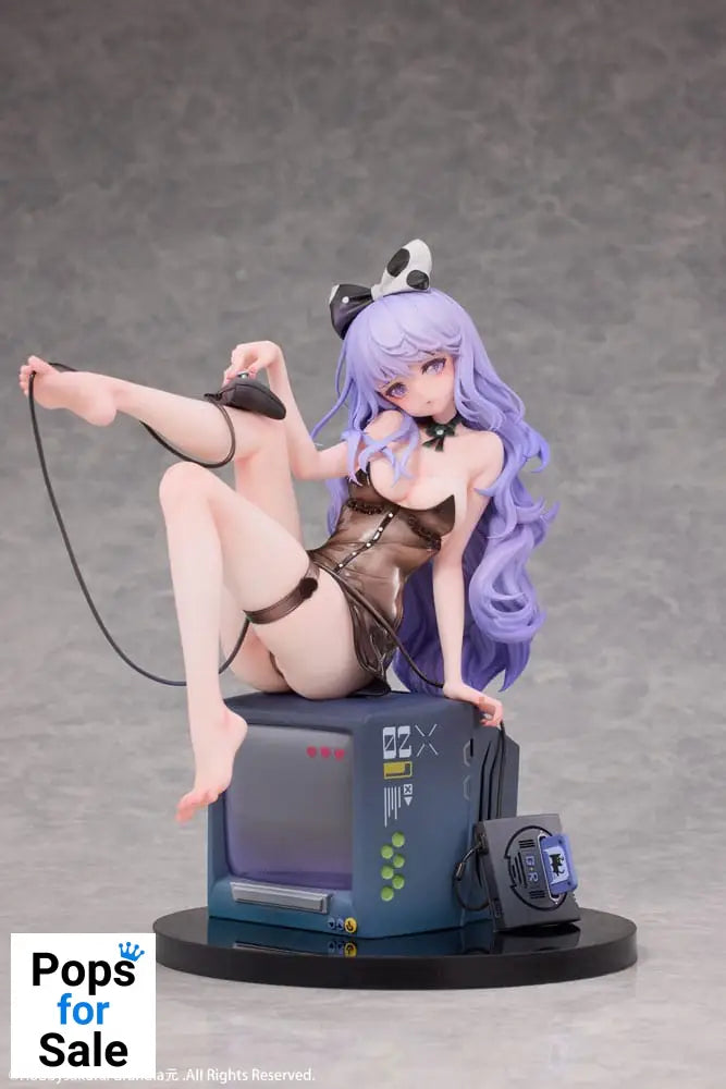 Original Illustration PVC Statue 1/7 Game Girl illustration by Grandia Yuan 21 cm