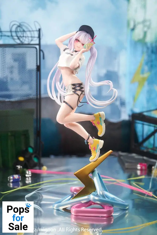 Original Illustration PVC Statue 1/7 Spark illustration by mignon 28 cm