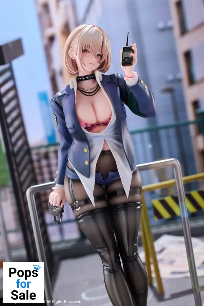 Original IllustrationPVC Statue 1/6 Naughty Police Woman Illustration by CheLA77 27 cm