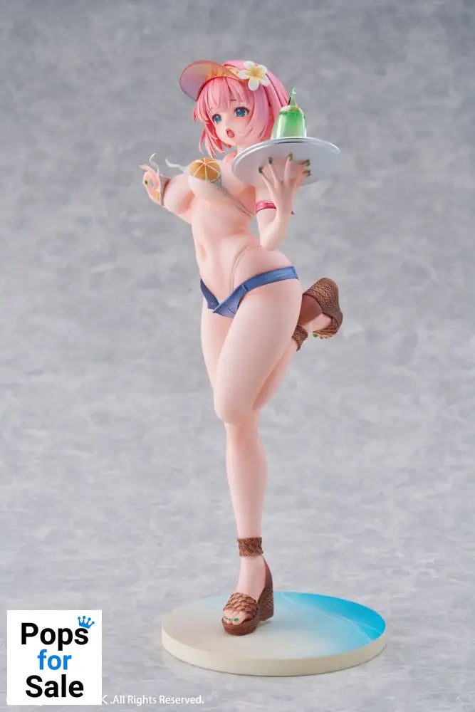 Original IllustrationPVC Statue 1/7 Summer Waiter illustration by Kink Limited Edition 25 cm