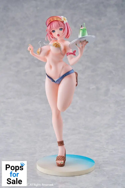 Original IllustrationPVC Statue 1/7 Summer Waiter illustration by Kink Limited Edition 25 cm