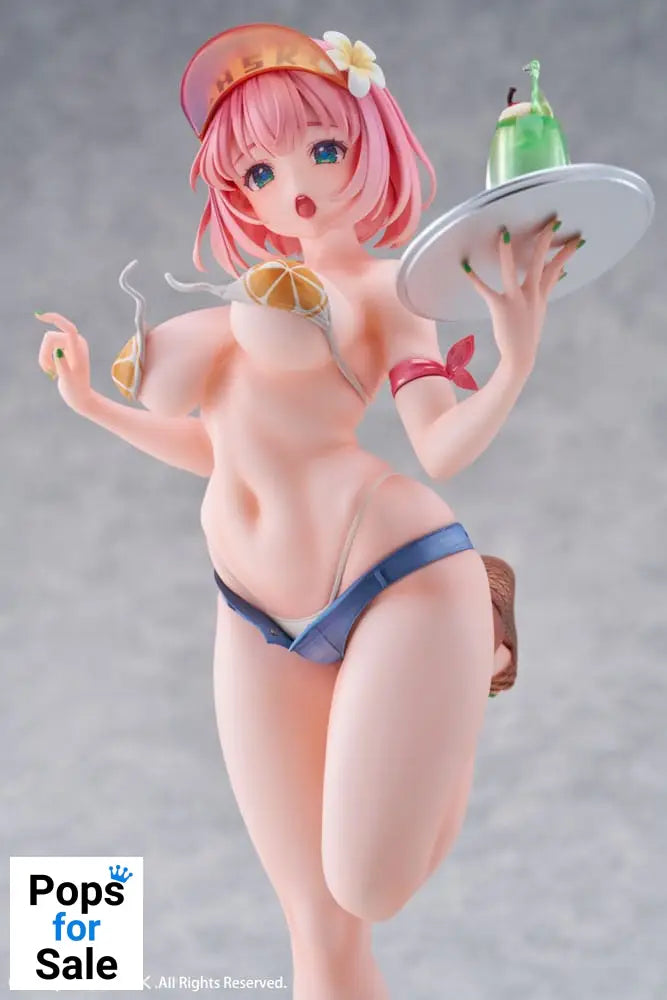 Original IllustrationPVC Statue 1/7 Summer Waiter illustration by Kink Limited Edition 25 cm Statues