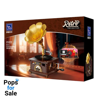 Original-Retro Series Construction Set Retro Gramophone 34 cm