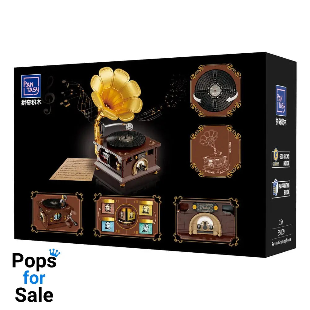 Original-Retro Series Construction Set Retro Gramophone 34 cm